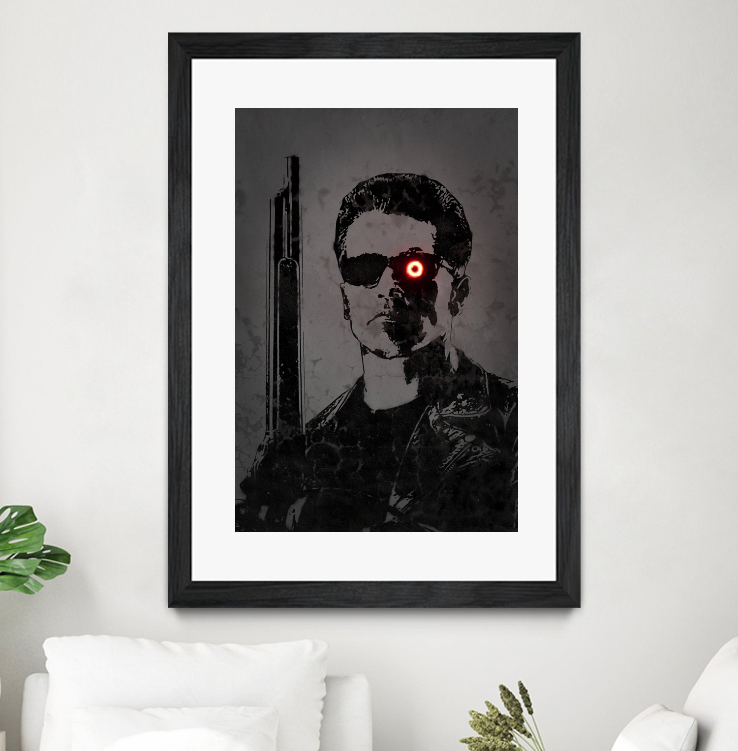 The Terminator by Octavian Mihai Mielu on GIANT ART - black digital drawing