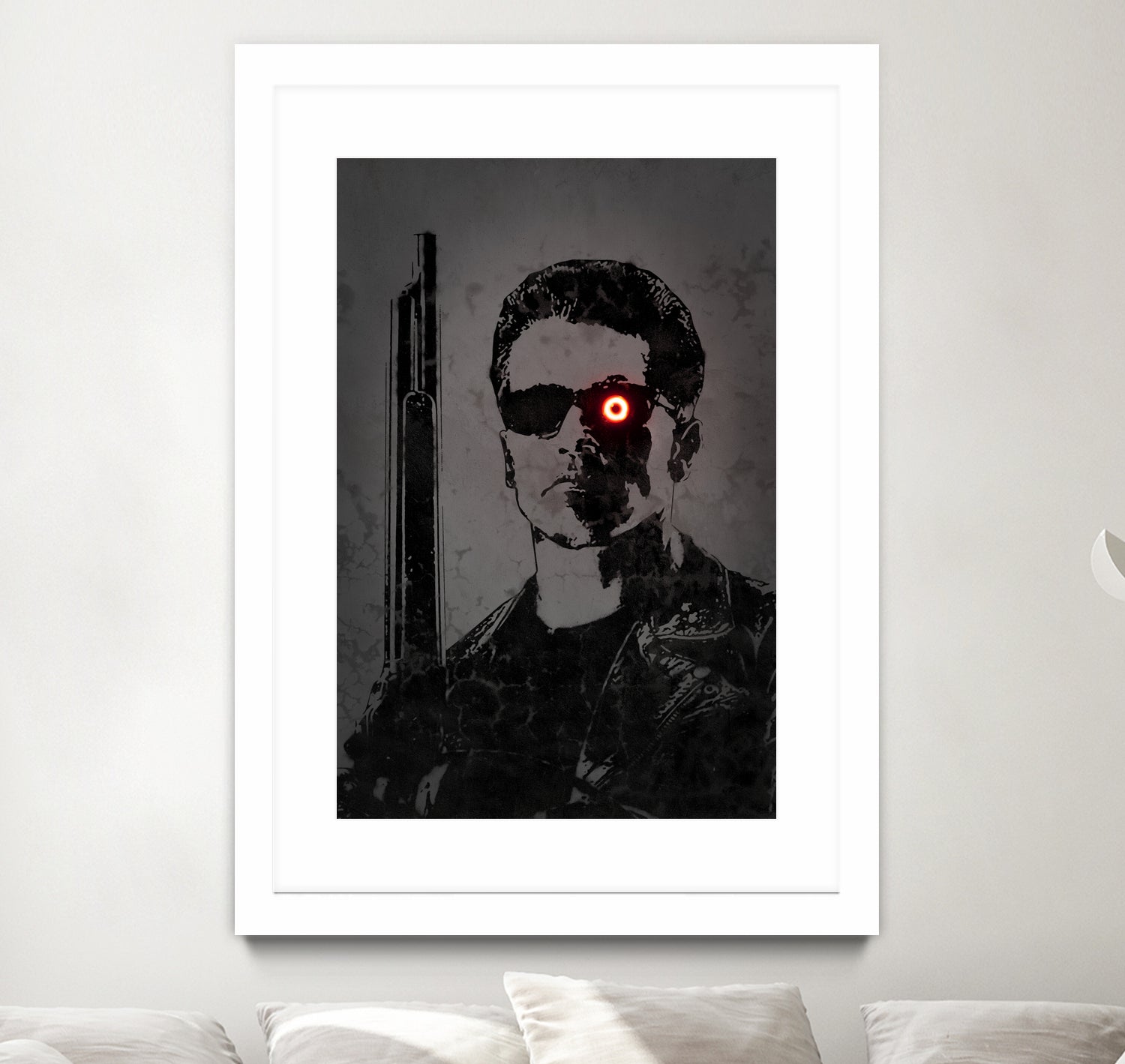 The Terminator by Octavian Mihai Mielu on GIANT ART - black digital drawing