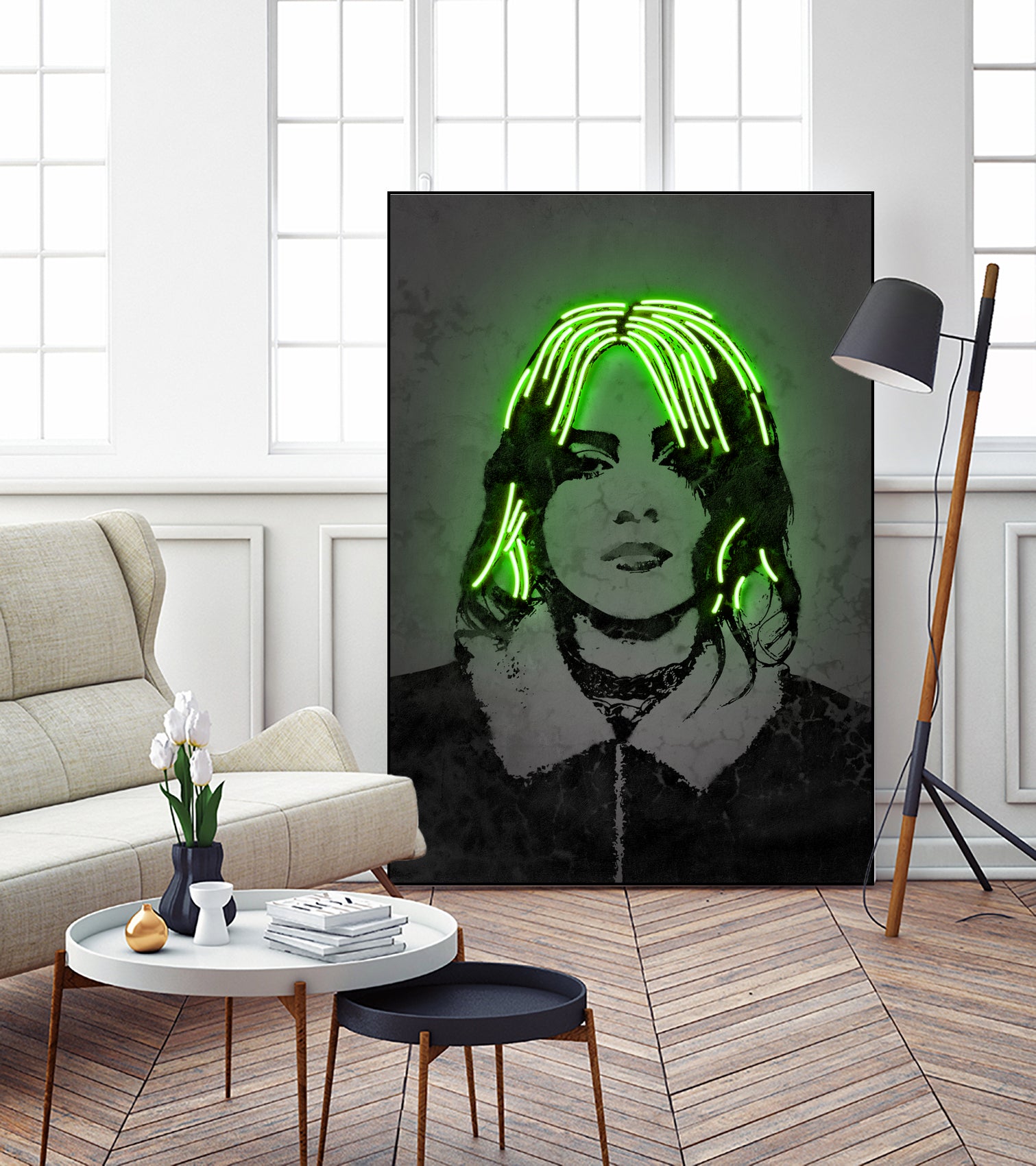 Billi by Octavian Mihai Mielu on GIANT ART - green digital drawing