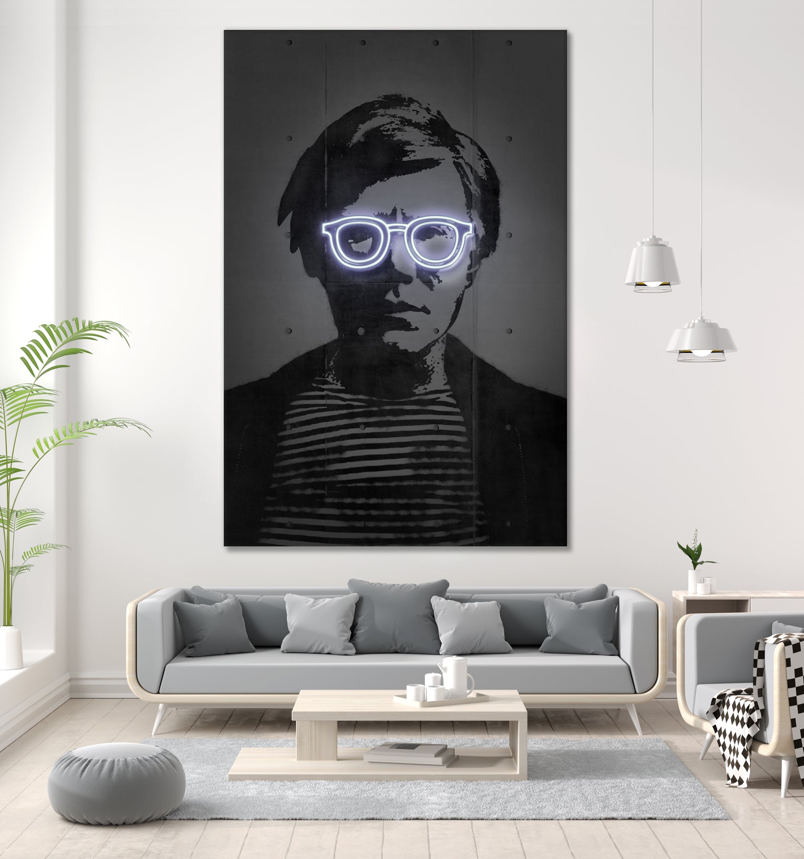 Warhol by Octavian Mihai Mielu on GIANT ART - white digital drawing