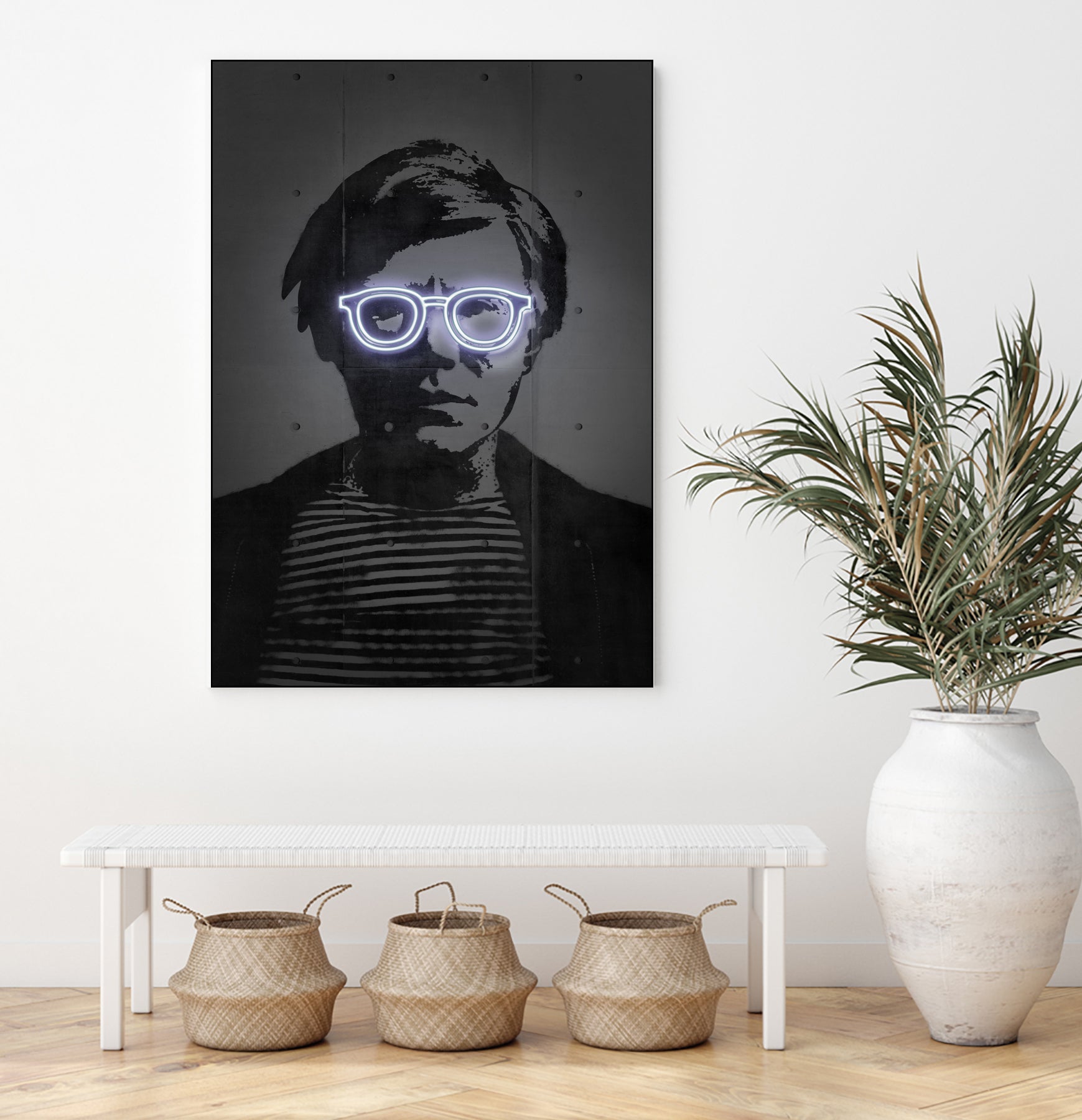 Warhol by Octavian Mihai Mielu on GIANT ART - white digital drawing