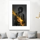 Jimi by Octavian Mihai Mielu on GIANT ART - yellow digital drawing