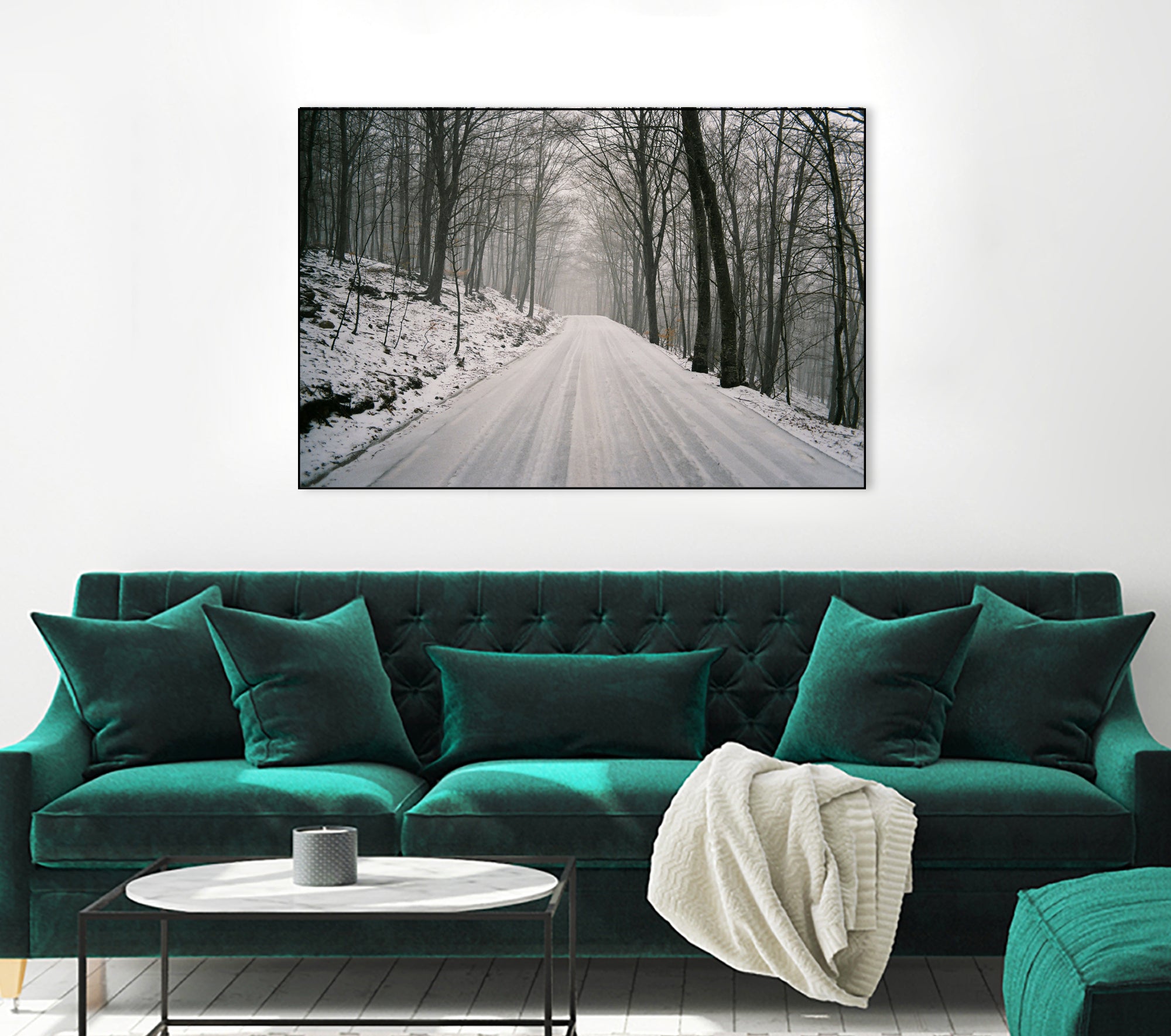 Winter memories XII by Anna Garcia on GIANT ART - white mixed media