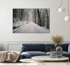 Winter memories XII by Anna Garcia on GIANT ART - white mixed media