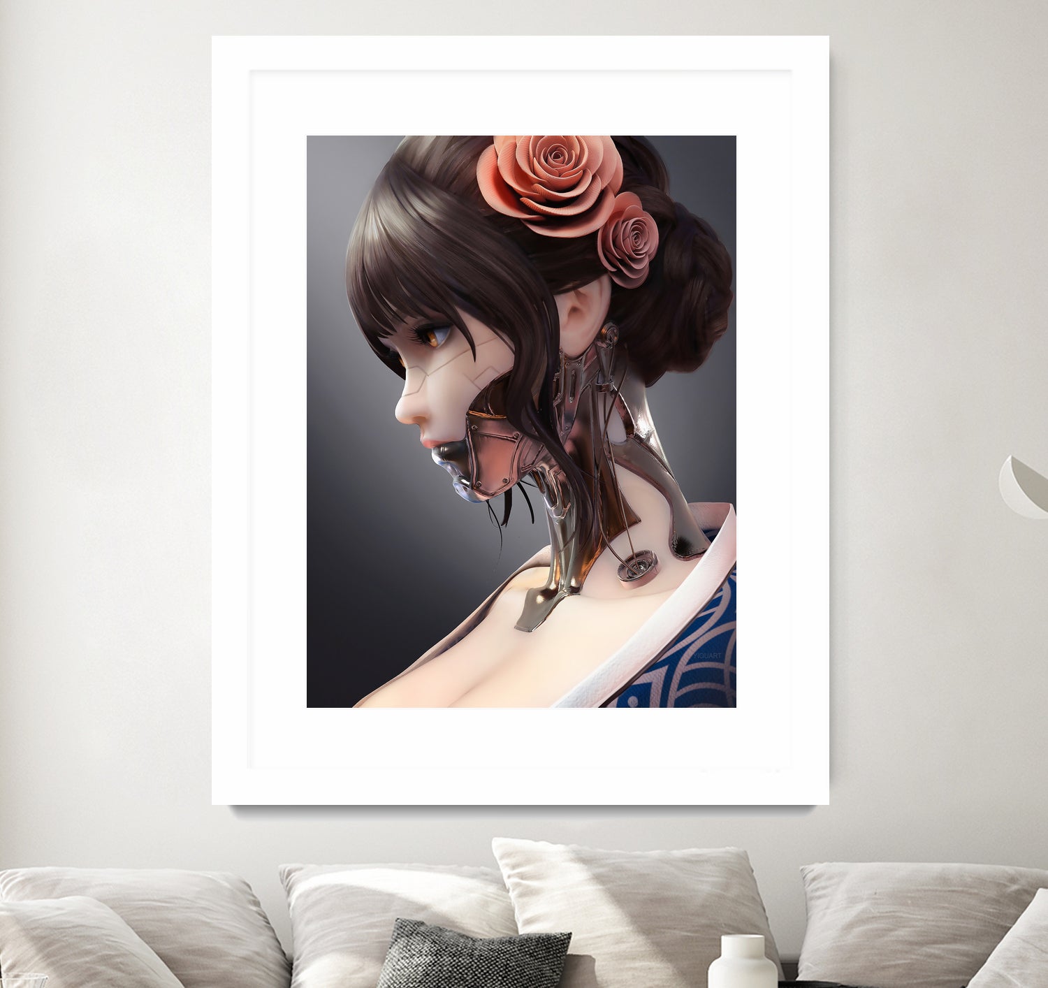 Mechanica by Yi Ou on GIANT ART - orange digital painting