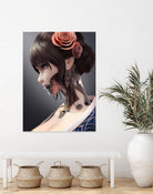 Mechanica by Yi Ou on GIANT ART - orange digital painting