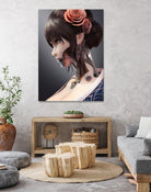 Mechanica by Yi Ou on GIANT ART - orange digital painting