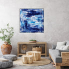 Blue passion by Katerina Izotova on GIANT ART - blue mixed media