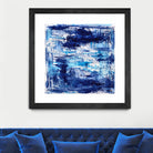 Blue passion by Katerina Izotova on GIANT ART - blue mixed media