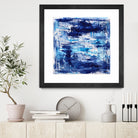 Blue passion by Katerina Izotova on GIANT ART - blue mixed media