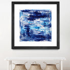 Blue passion by Katerina Izotova on GIANT ART - blue mixed media