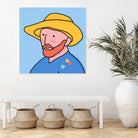 Vincent by Idil Keysan on GIANT ART - blue digital drawing