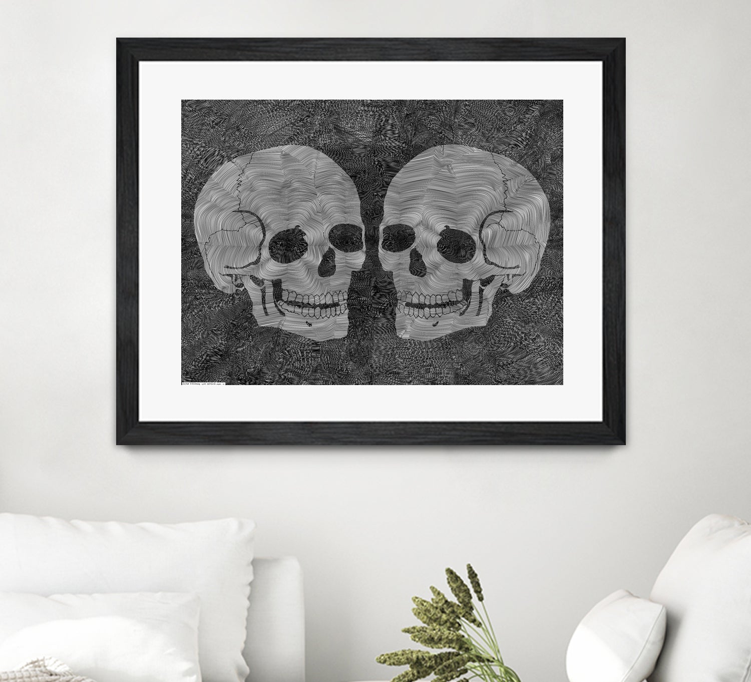 Memento Mori VI by Victor Fitzsimons on GIANT ART - black digital drawing