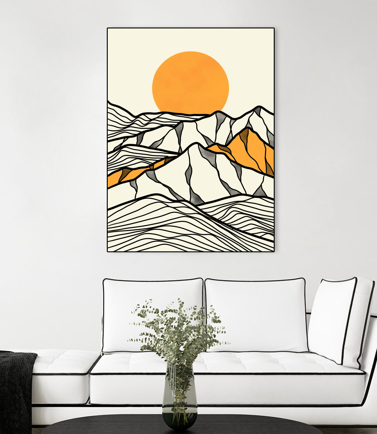 The Hills by aliym fitranto on GIANT ART - black digital drawing