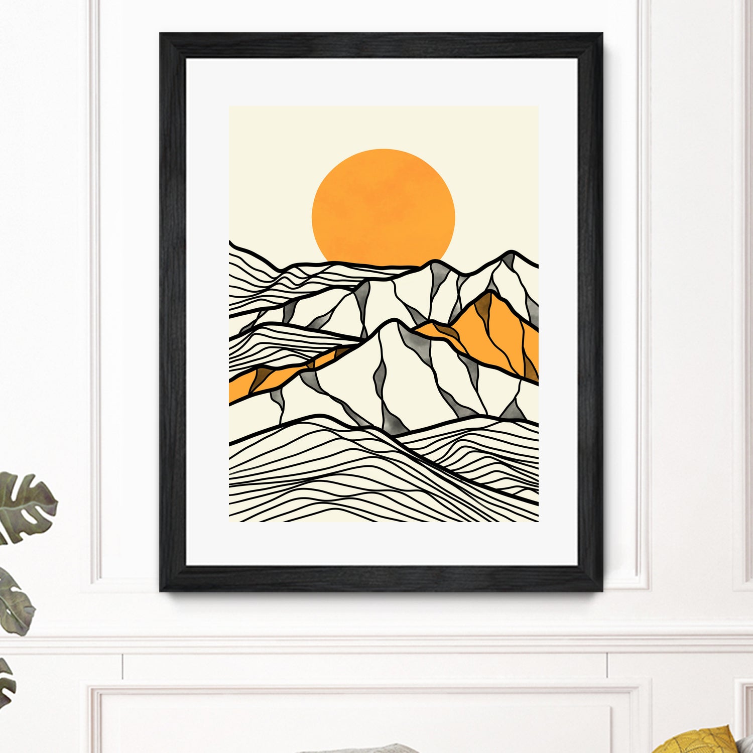 The Hills by aliym fitranto on GIANT ART - black digital drawing