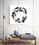 Black Orchid by Viktoria Sevastyanova on GIANT ART - white typography