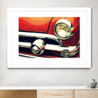 1951 Ford by Lyle Hatch on GIANT ART - red photo illustration