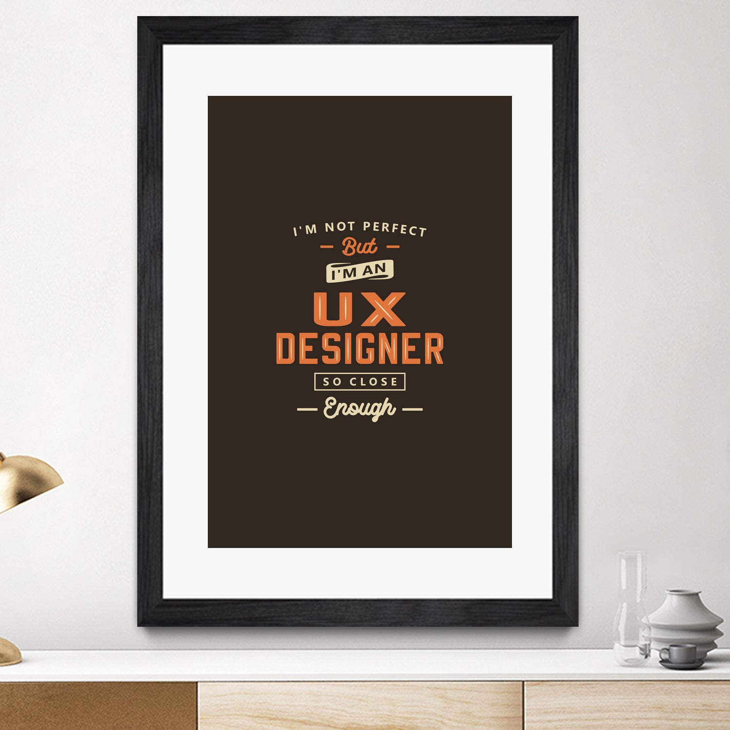 UX Designer Funny Job Title Profession Birthday Worker by JOSE LOPES NETO on GIANT ART - black typography