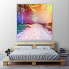 Path by Deb Schmill on GIANT ART - fuchsia photo manipulation