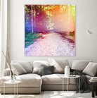 Path by Deb Schmill on GIANT ART - fuchsia photo manipulation