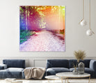 Path by Deb Schmill on GIANT ART - fuchsia photo manipulation