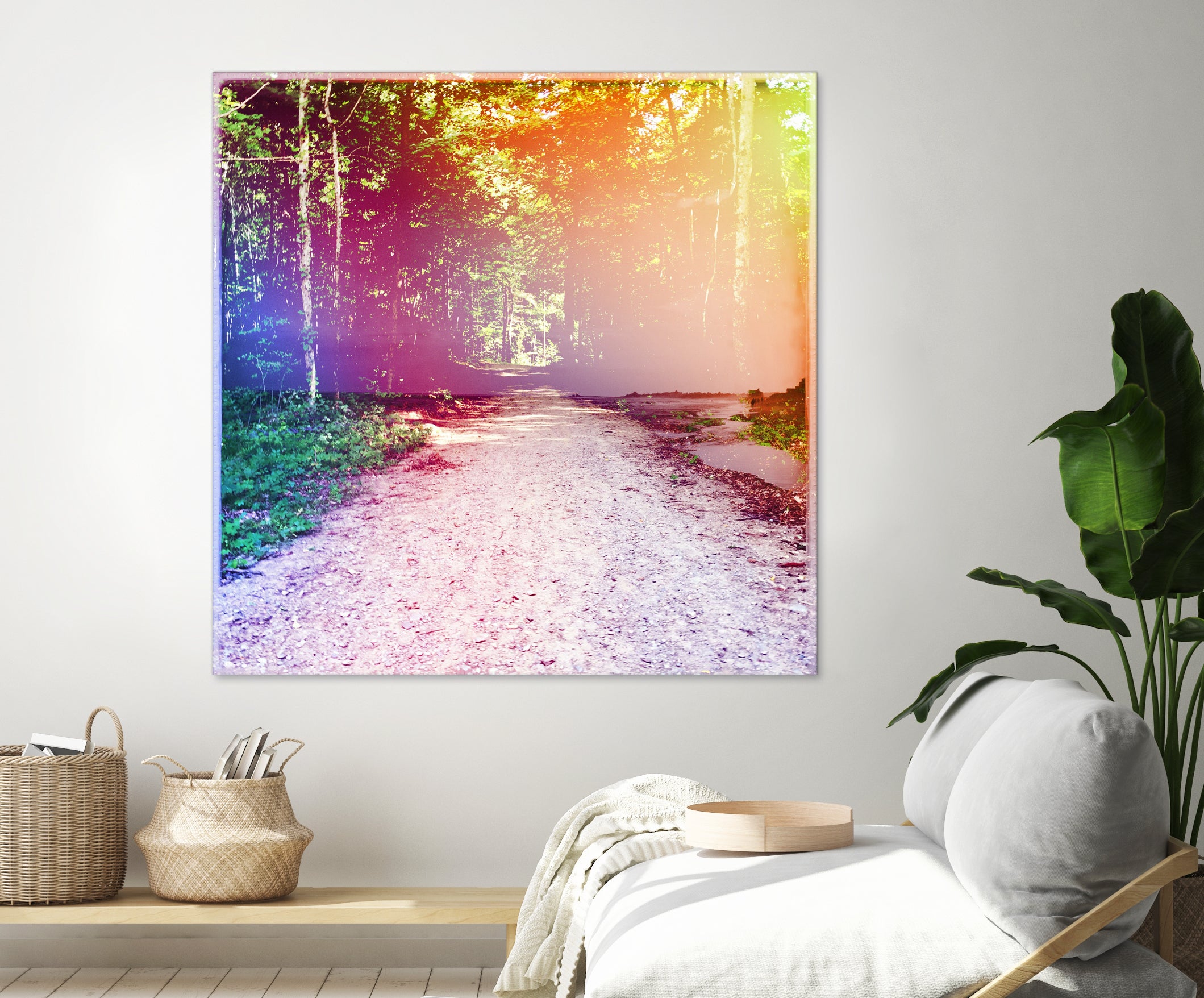 Path by Deb Schmill on GIANT ART - fuchsia photo manipulation