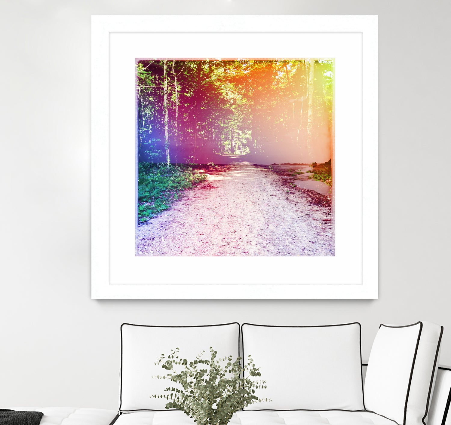 Path by Deb Schmill on GIANT ART - fuchsia photo manipulation