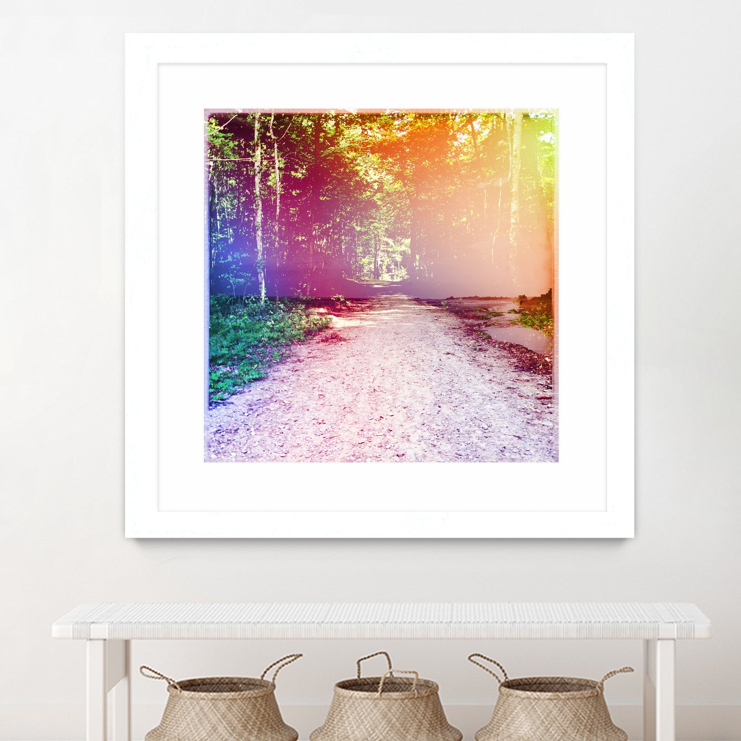 Path by Deb Schmill on GIANT ART - fuchsia photo manipulation