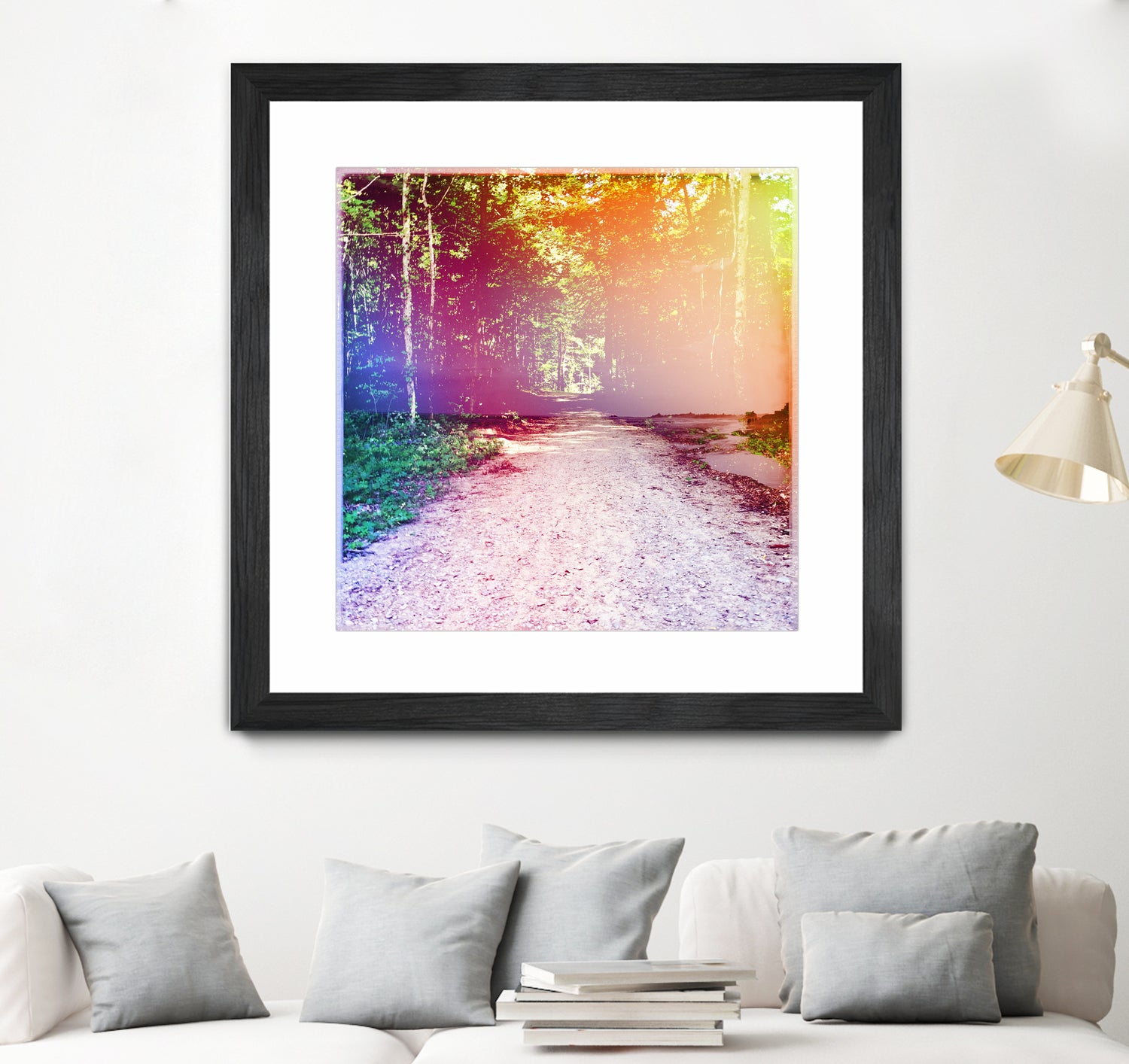 Path by Deb Schmill on GIANT ART - fuchsia photo manipulation