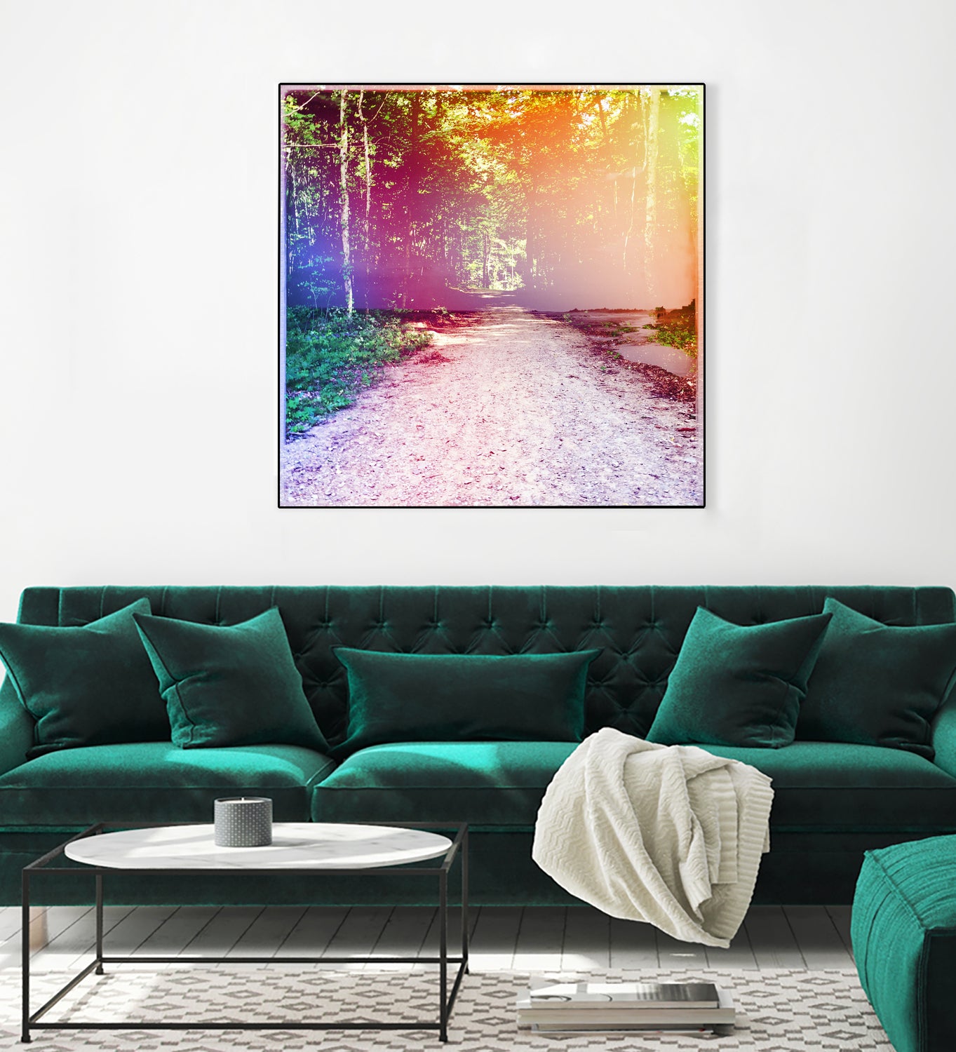 Path by Deb Schmill on GIANT ART - fuchsia photo manipulation