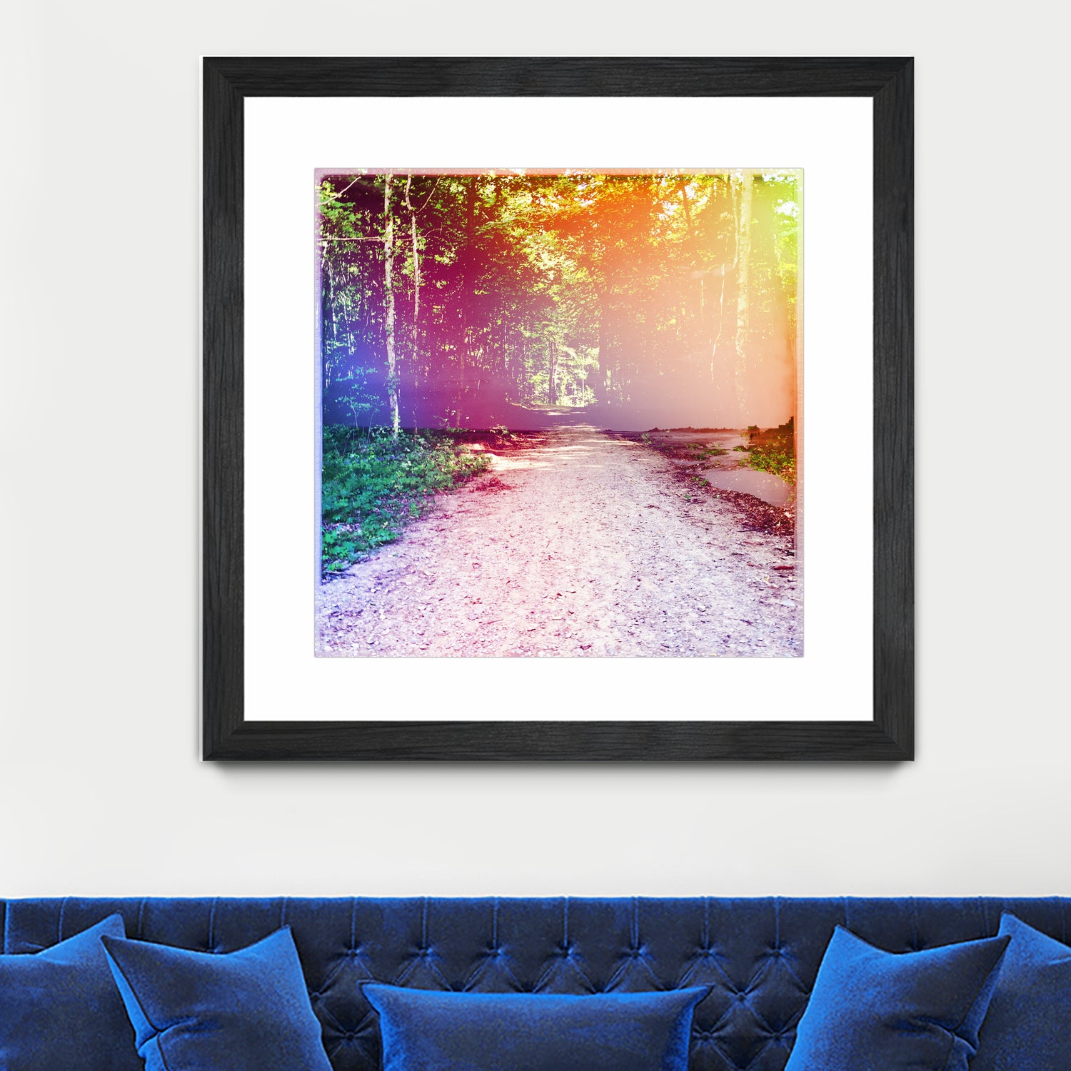 Path by Deb Schmill on GIANT ART - fuchsia photo manipulation