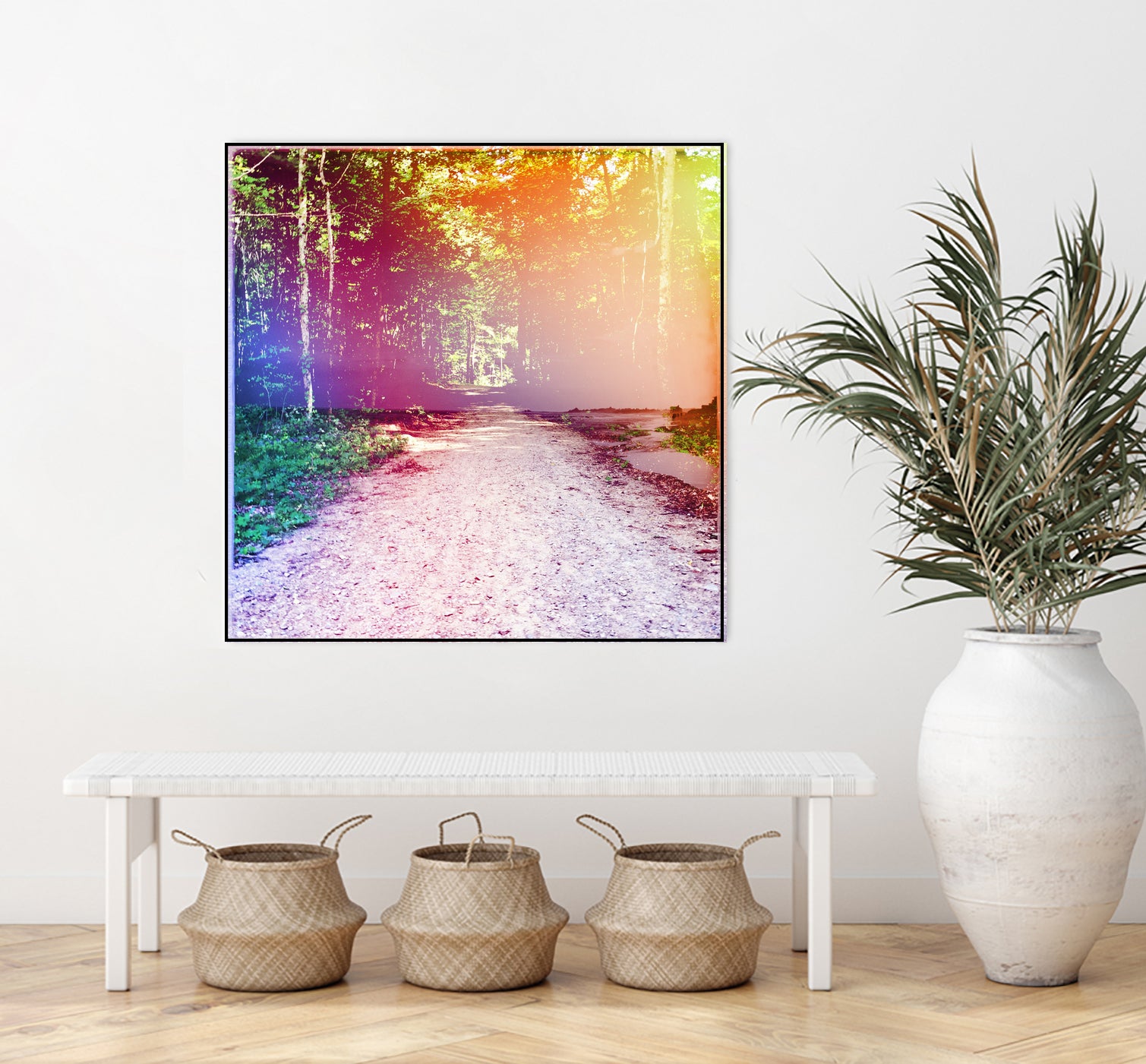 Path by Deb Schmill on GIANT ART - fuchsia photo manipulation