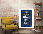 Dodgers Tarot: Justice by Claudia Labarca on GIANT ART - blue digital painting