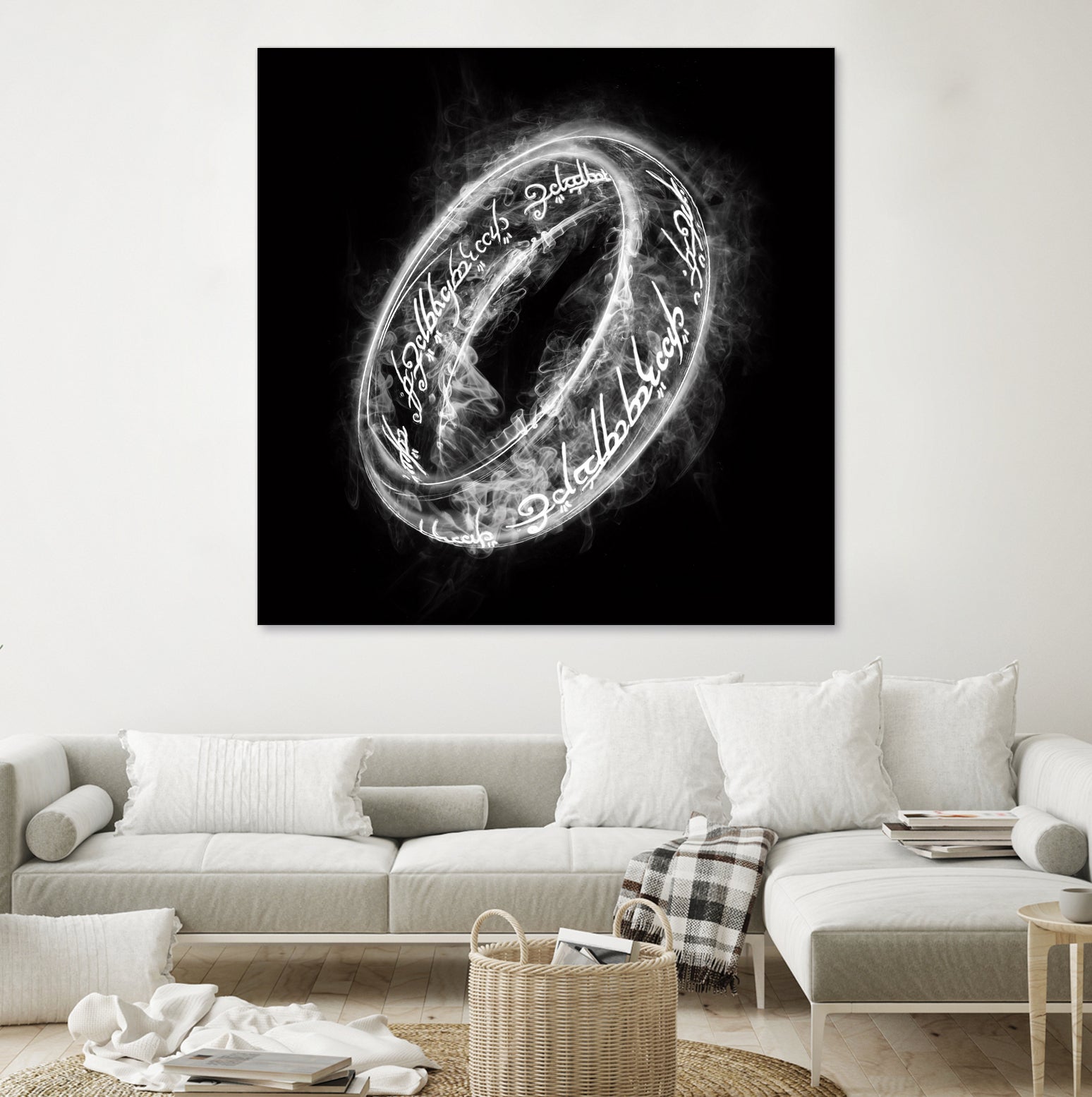 Smoky Ring by bruno clasca on GIANT ART - black digital drawing