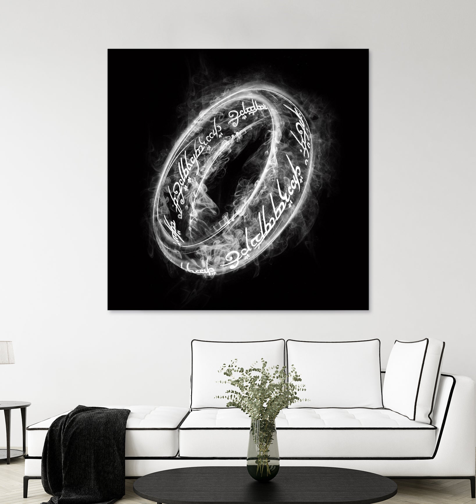 Smoky Ring by bruno clasca on GIANT ART - black digital drawing