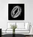 Smoky Ring by bruno clasca on GIANT ART - black digital drawing