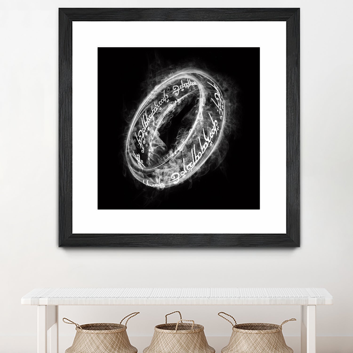 Smoky Ring by bruno clasca on GIANT ART - black digital drawing