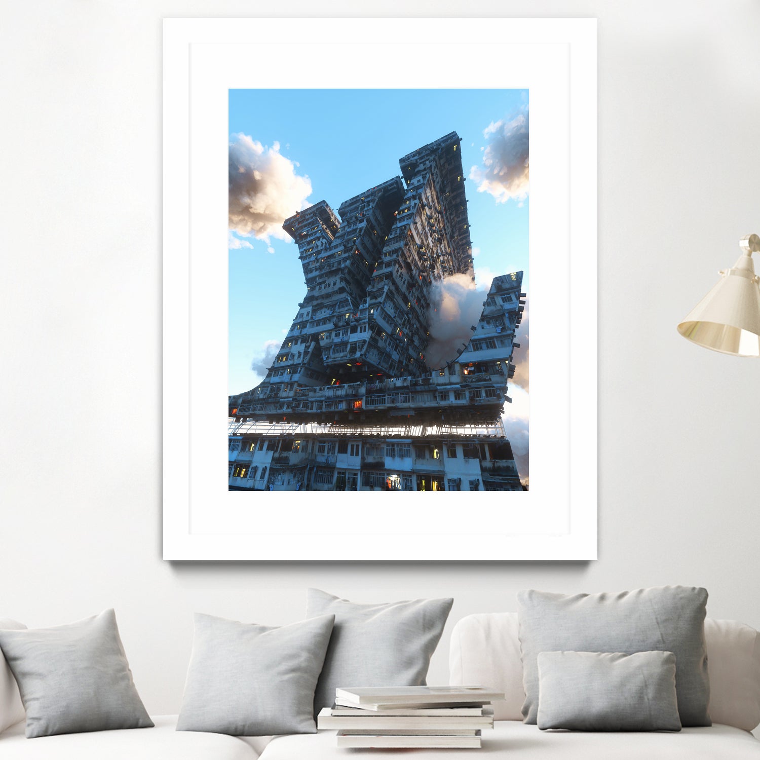 LV BUILDING$ by Antoni Tudisco on GIANT ART - gray 3d art