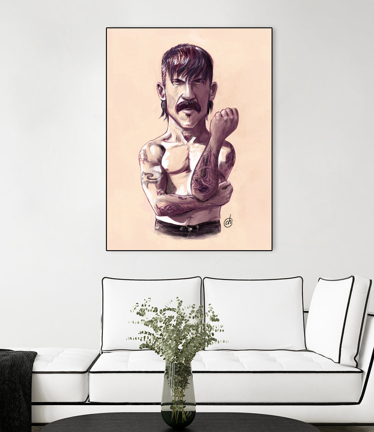 Anthony Kiedis - Unlimited Love by Charlie Casado on GIANT ART - white character design