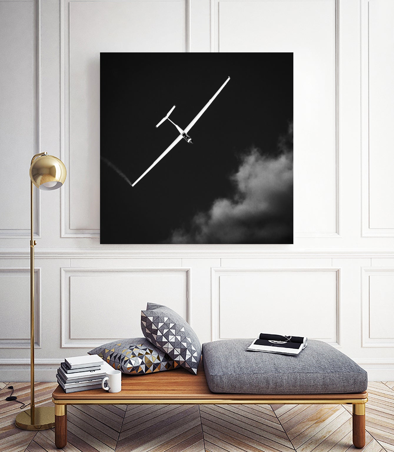 Like a Bird by Andrei Dragomirescu on GIANT ART - black photo illustration