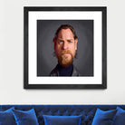 Ewan McGregor by Rob Snow on GIANT ART - gray digital painting