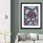 Cells by Victor Fitzsimons on GIANT ART - fuchsia mixed media