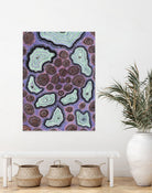 Cells by Victor Fitzsimons on GIANT ART - fuchsia mixed media