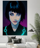 Quorra - Tron Legacy by Juan Hodgson on GIANT ART - fuchsia digital painting