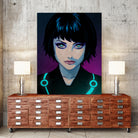 Quorra - Tron Legacy by Juan Hodgson on GIANT ART - fuchsia digital painting