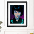 Quorra - Tron Legacy by Juan Hodgson on GIANT ART - fuchsia digital painting