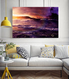 On the Horizon of the Infinite by Jaya Prime on GIANT ART - fuchsia digital painting