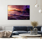 On the Horizon of the Infinite by Jaya Prime on GIANT ART - fuchsia digital painting