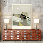 Sur la digue - Marty by Denver Dhlamini on GIANT ART - white digital painting