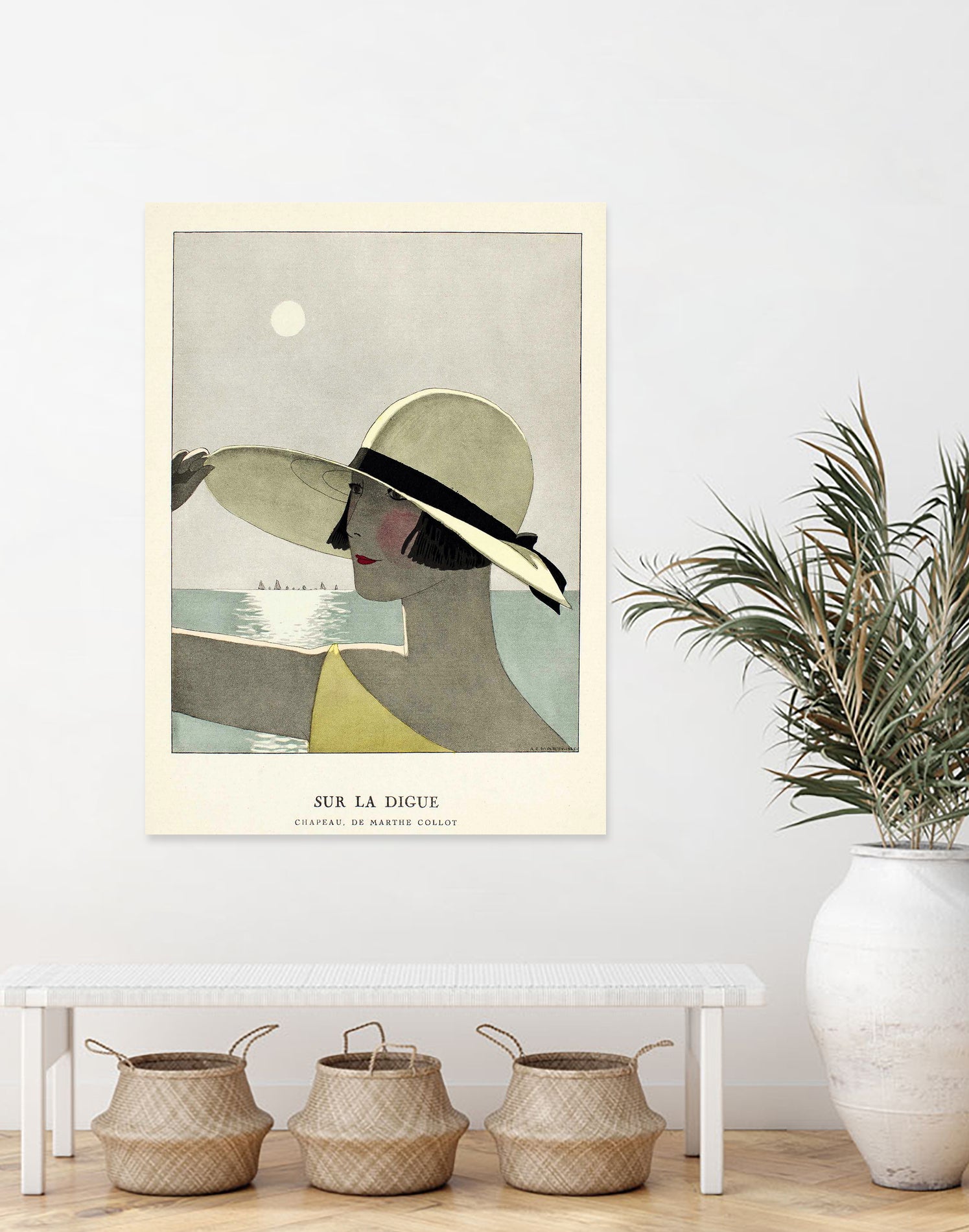 Sur la digue - Marty by Denver Dhlamini on GIANT ART - white digital painting